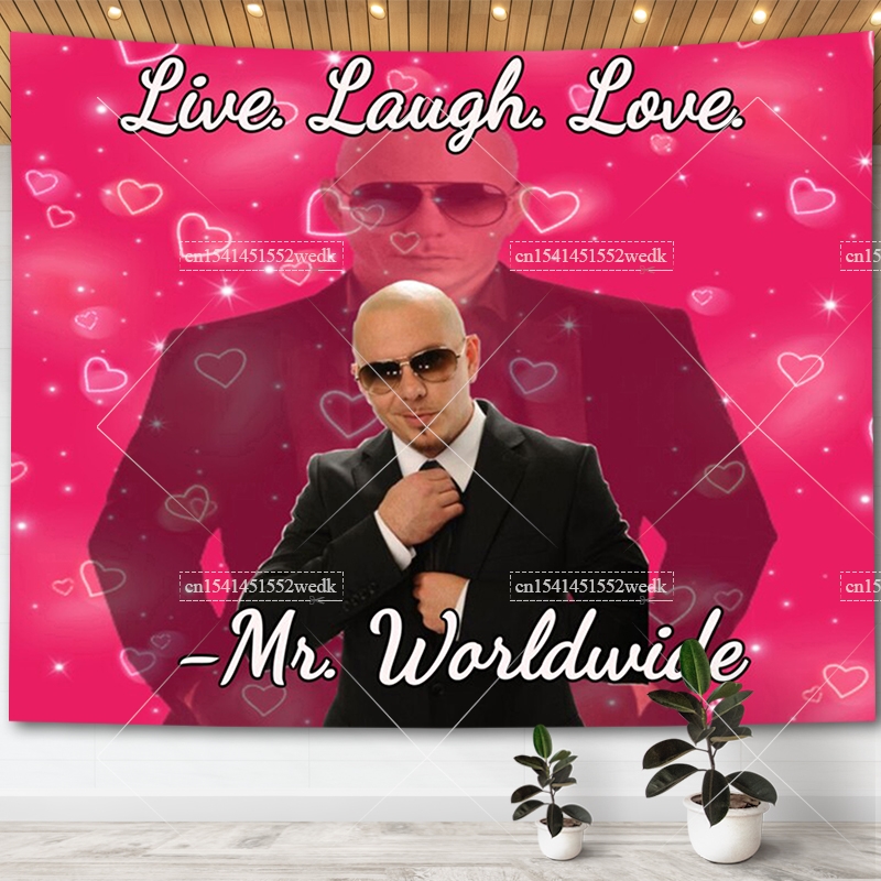 Home Office Yoga Room - Mr. Worldwide Says To Live Laugh