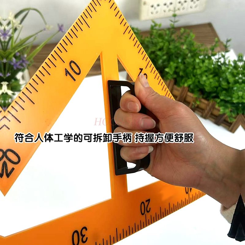 Whiteboard Magnetic - 2個の教育用磁気プラスチック三角ボードセット、チョーク、ホワイトボードペン、専門的な教材
