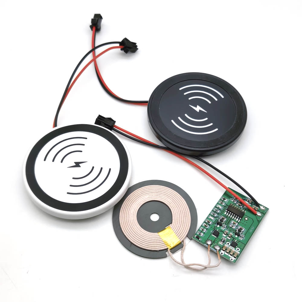 Desk Charging Station - 12V 15W LED ナイトライトワイヤレス充電器コネクタスタンドデスク携帯電話ホルダー高速充電ステーションドックランプ