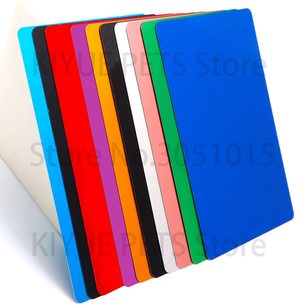 Home Office Logo - 金属製レーザー名刺,ポータブル,100/0.2mm,アルミニウム,空白の彫刻,ロゴ印刷,カスタマイズ可能なオフィスロゴ,0.45個