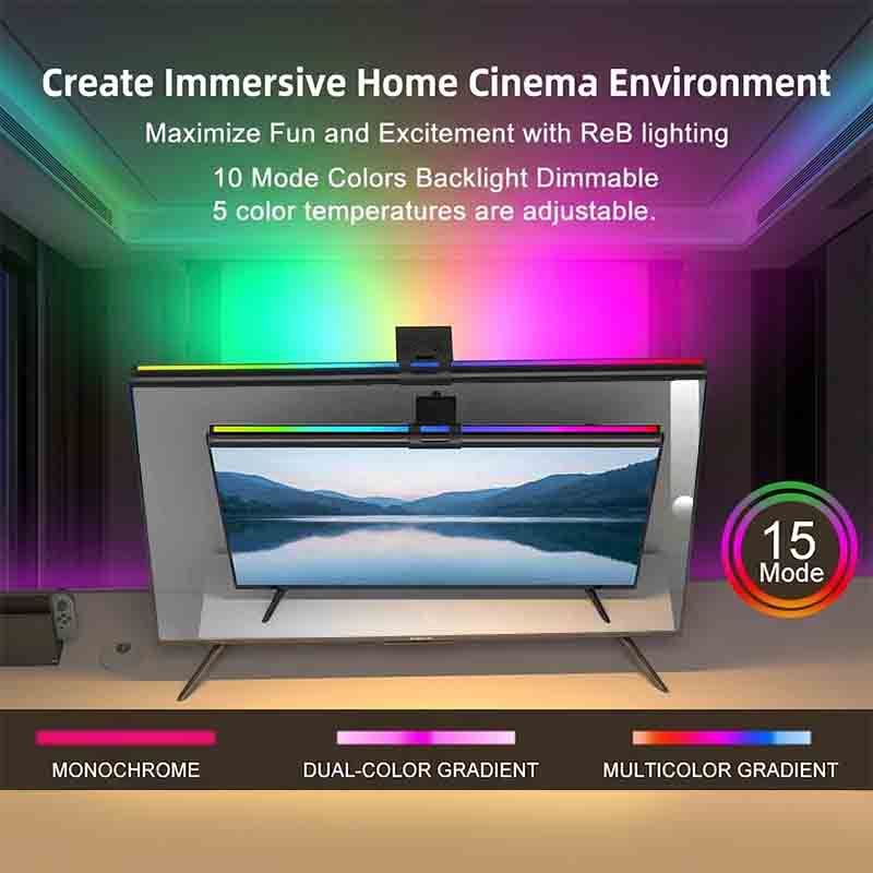 60/80 センチメートル RGB ライト LED モニター - Home Office Work のレビューと価格