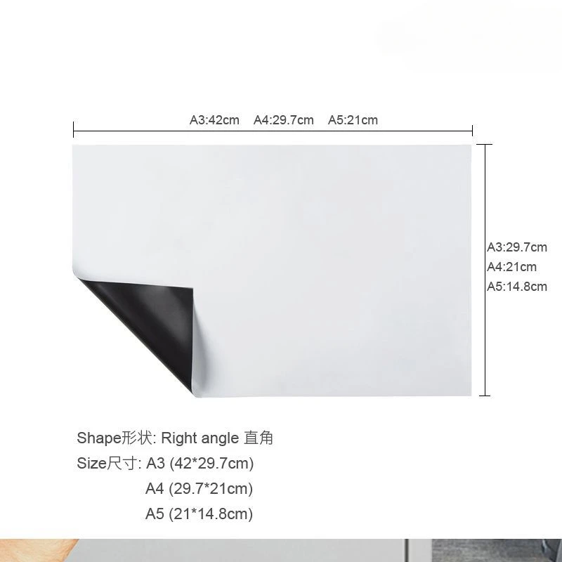 A2A3A4 消去可能な磁気メッセージボード、メモステッカー - Whiteboard Magnetic のレビューと価格