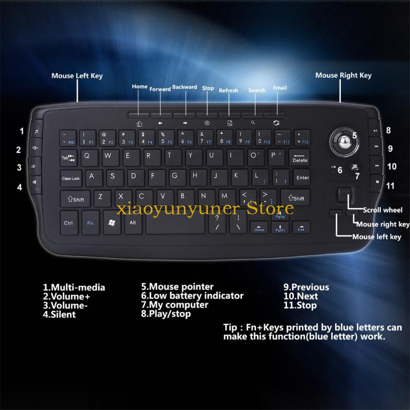 統合された2.4gトラックボールマウス2インチのPCおよびT - English Home Office のレビューと価格