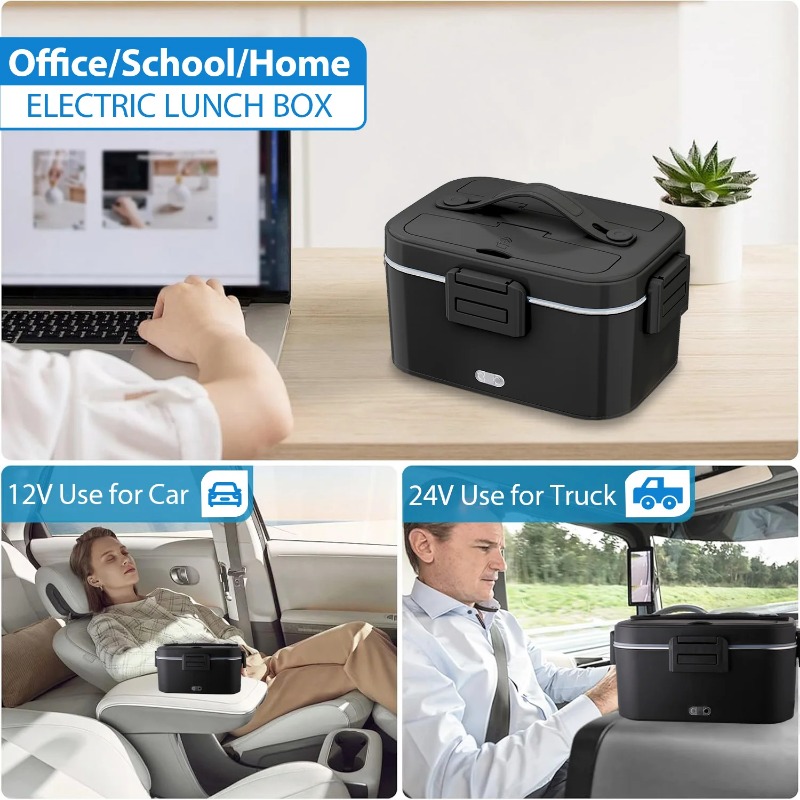 電気加熱式ランチボックス 110V 家庭・オフィス用、ポータ - Home Office Work のレビューと価格