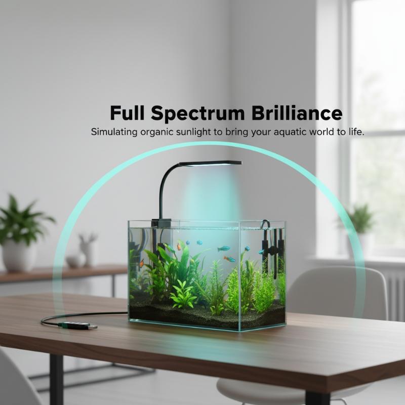 USB水槽クリップライトフレキシブルネックフルスペクトルLE - Home Office With Plants のレビューと価格