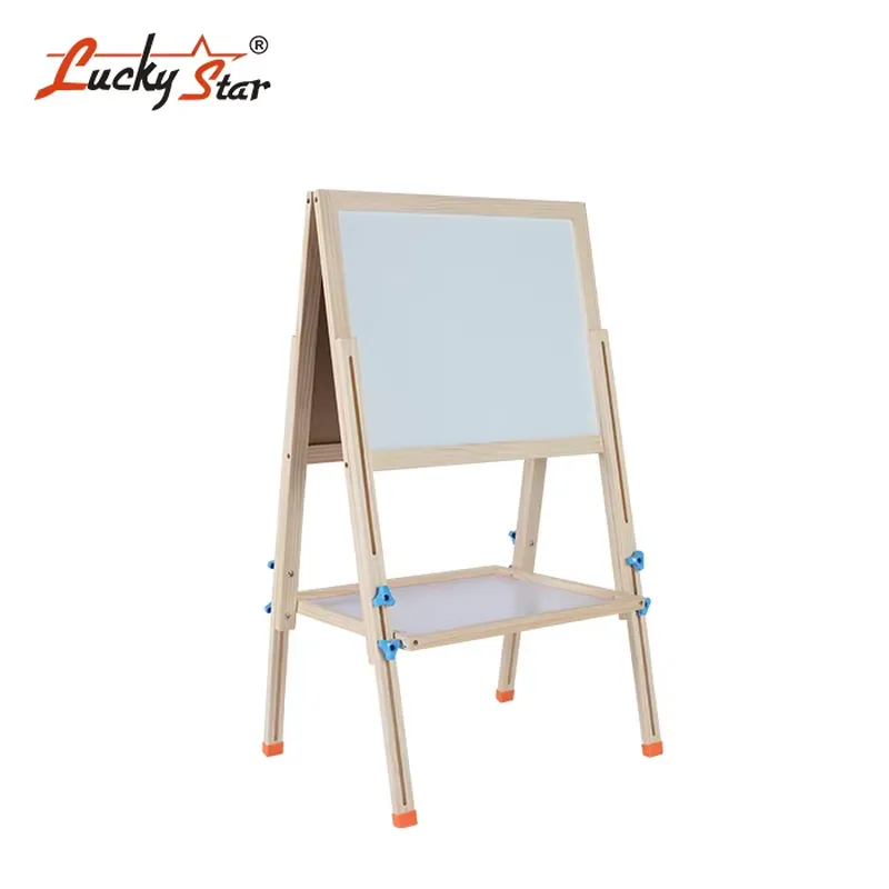 折りたたみ式両面調整可能子供用スタンド型ホワイトボード・黒板 - Whiteboard Magnetic のレビューと価格