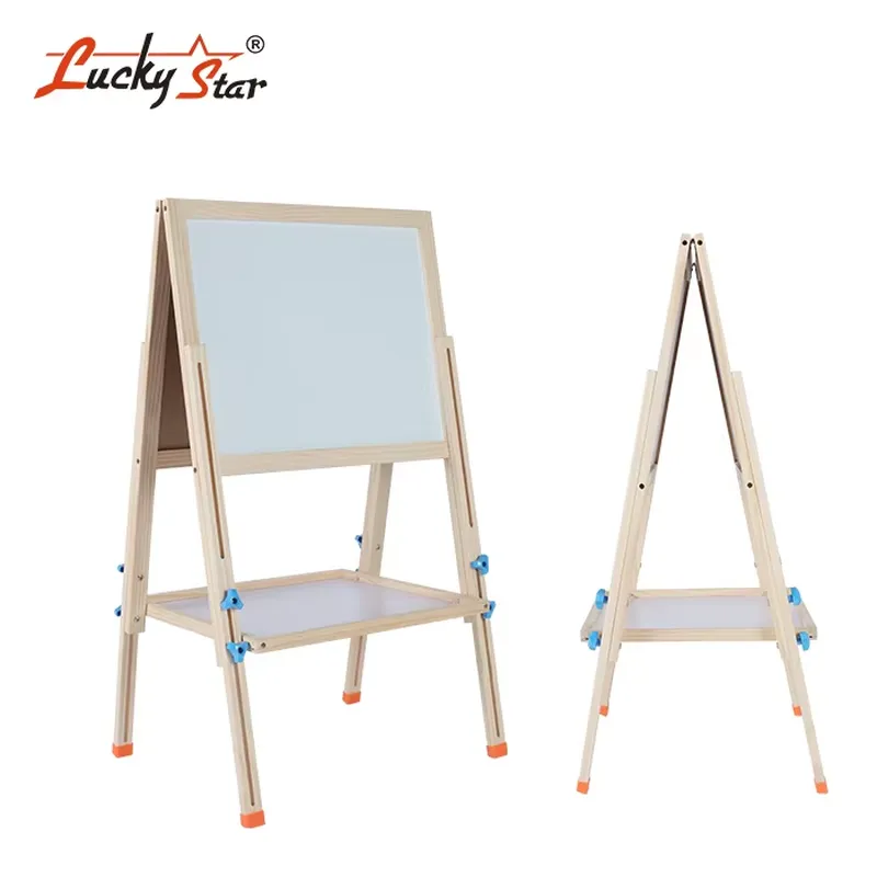 折りたたみ式両面調整可能子供用スタンド型ホワイトボード・黒板 - Whiteboard Magnetic のレビューと価格