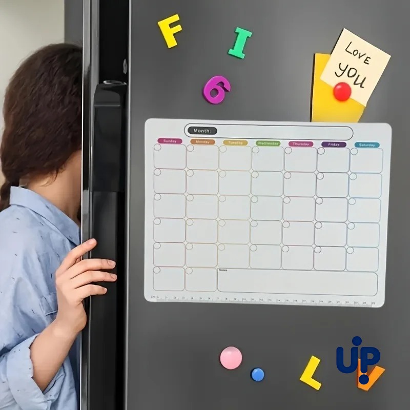 冷蔵庫用マグネット、月間・週間プランナー、磁気カレンダーステ - Magnetic Calendar Board のレビューと価格