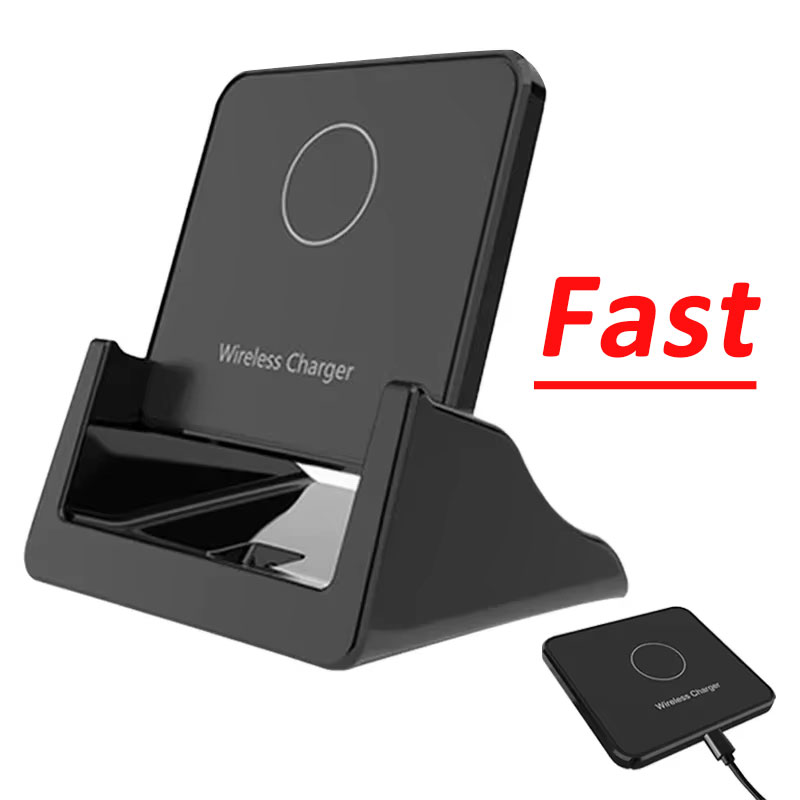 ワイヤレス充電パッドスタンド デスクトップ 超薄型 モバイル - Desk Charging Station のレビューと価格