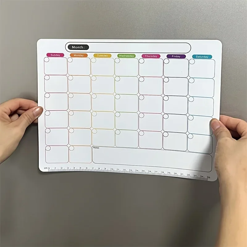 冷蔵庫用マグネット、月間および週間プランナー、磁気カレンダー - Magnetic Calendar Board のレビューと価格
